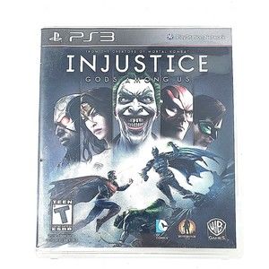Injustice Gods Among Us PS3 Sony PlayStation 3 - Complete with Manual. Tested